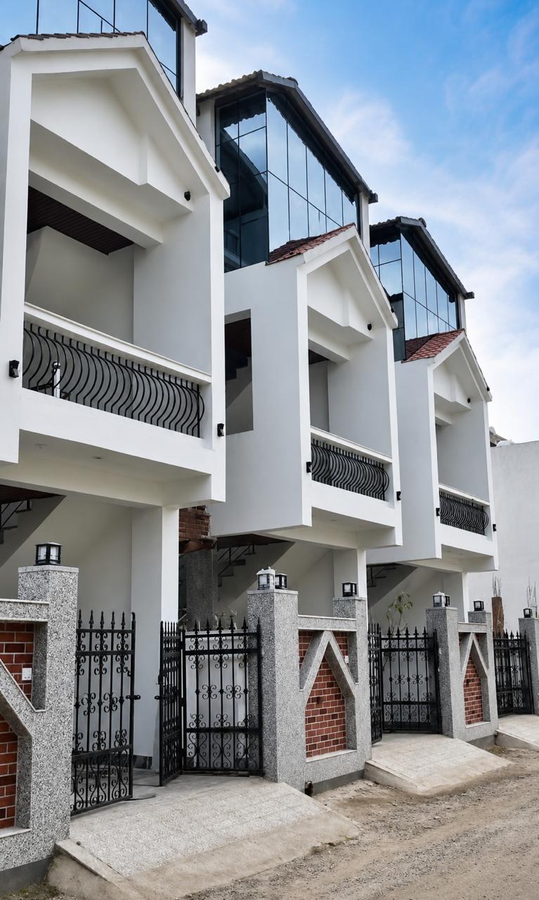 Side balcony profile of Rajeshwari Nagar villas
