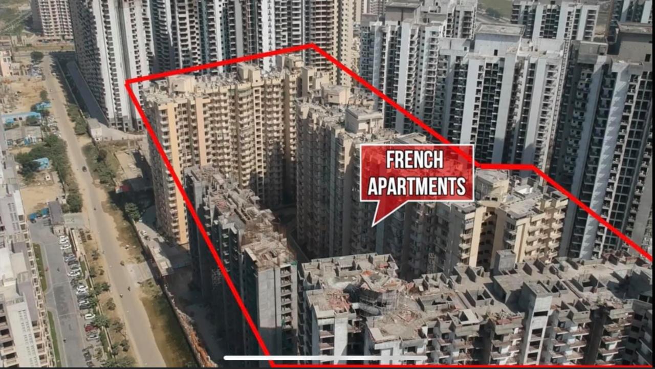 French Apartments aerial view