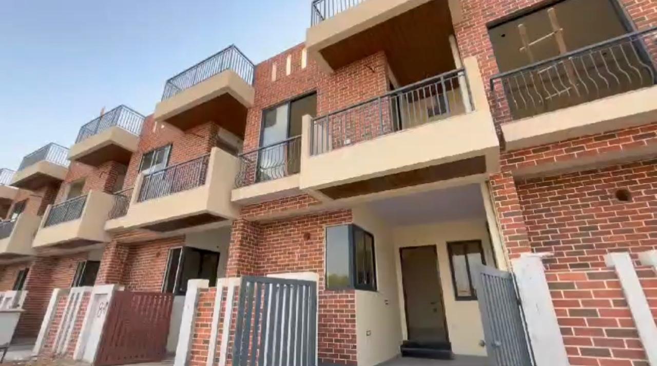Boutique brick facade villas in Jaipur